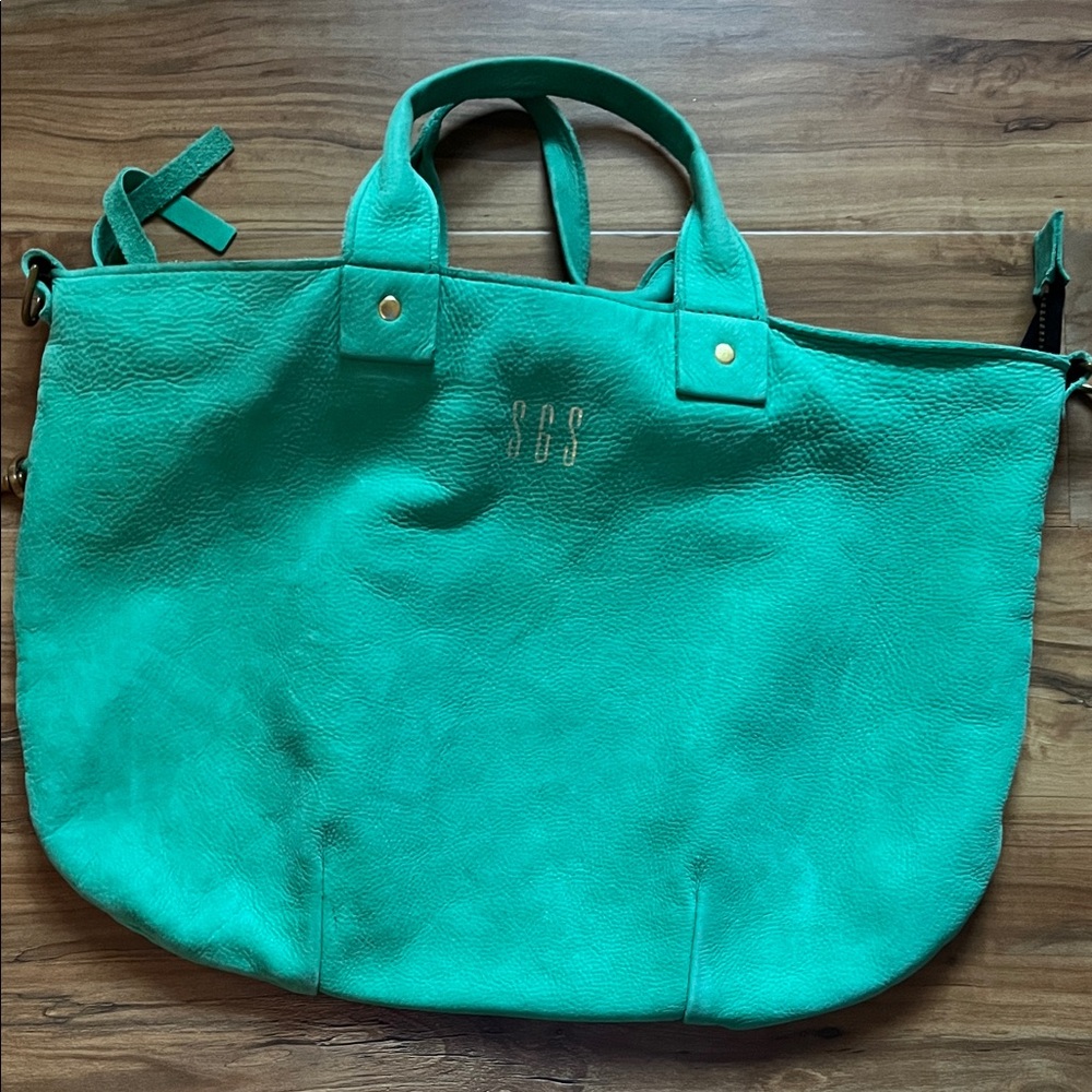 Slouchy suede Clare V hobo bag